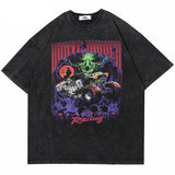 Devil Racing Oversized Washed T-Shirt