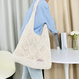 Retro Handgefertigte Häkeltasche für Damen