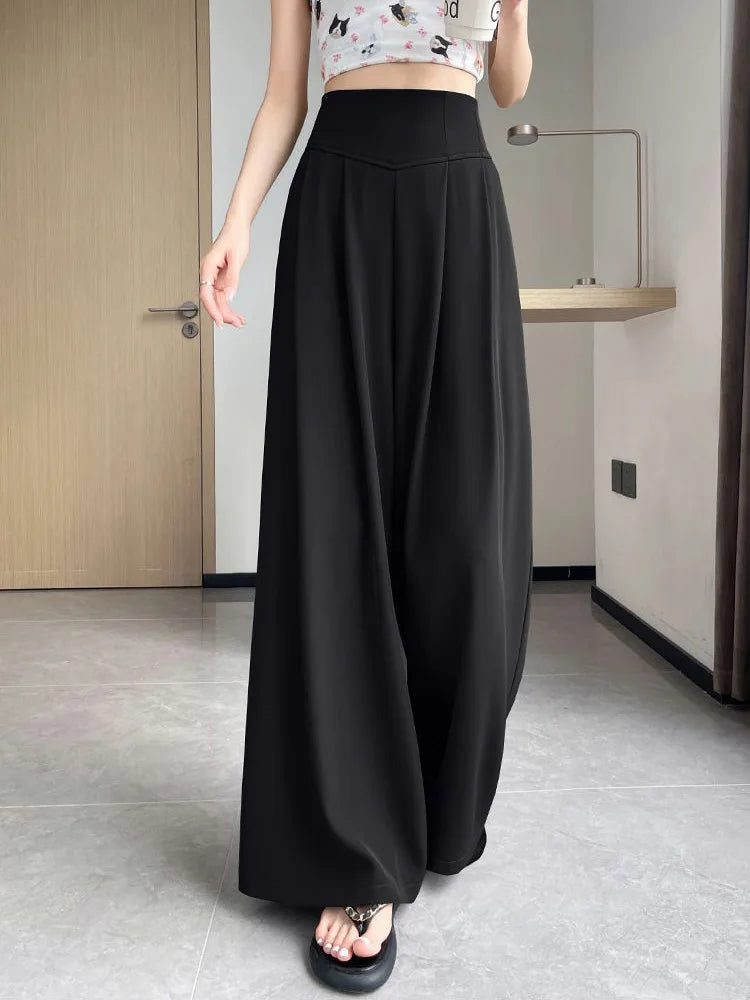 Corporate Girl Wide Leg Pants