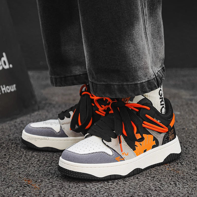 Retro Classic Punk Skater School Sneakers