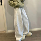 Vintage High Waist Straight Leg Sweatpants