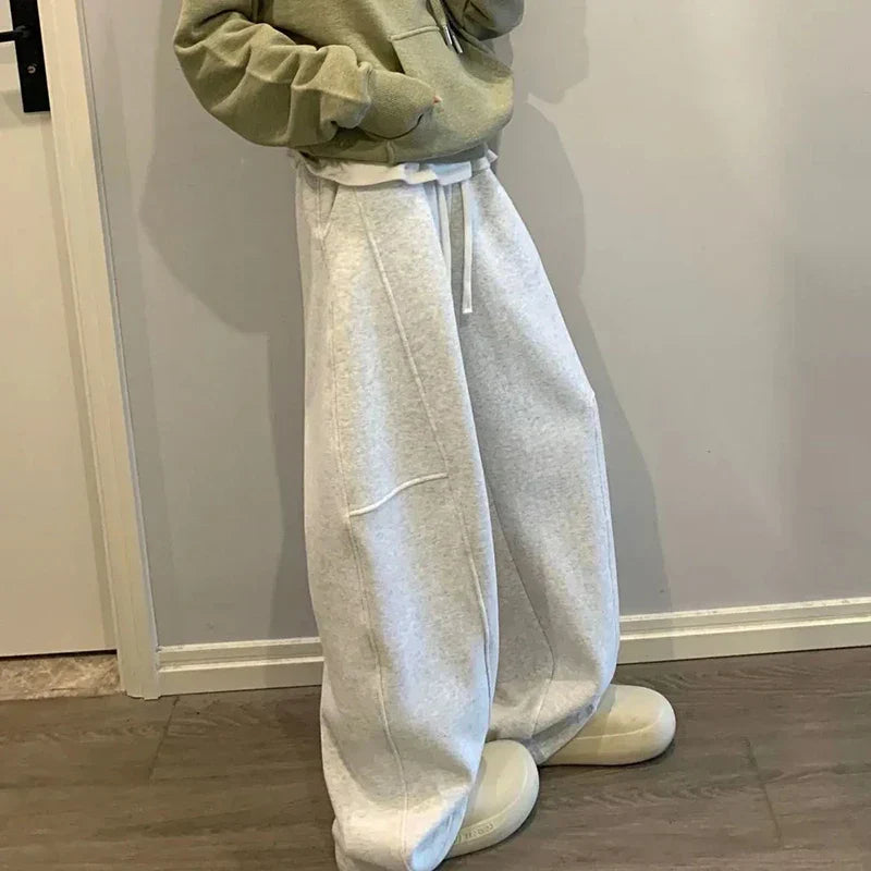 Vintage High Waist Straight Leg Sweatpants