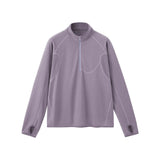 Sudadera con capucha y media cremallera, ligera y transpirable
