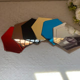 Hexagon 3D Mirror Wall Sticker