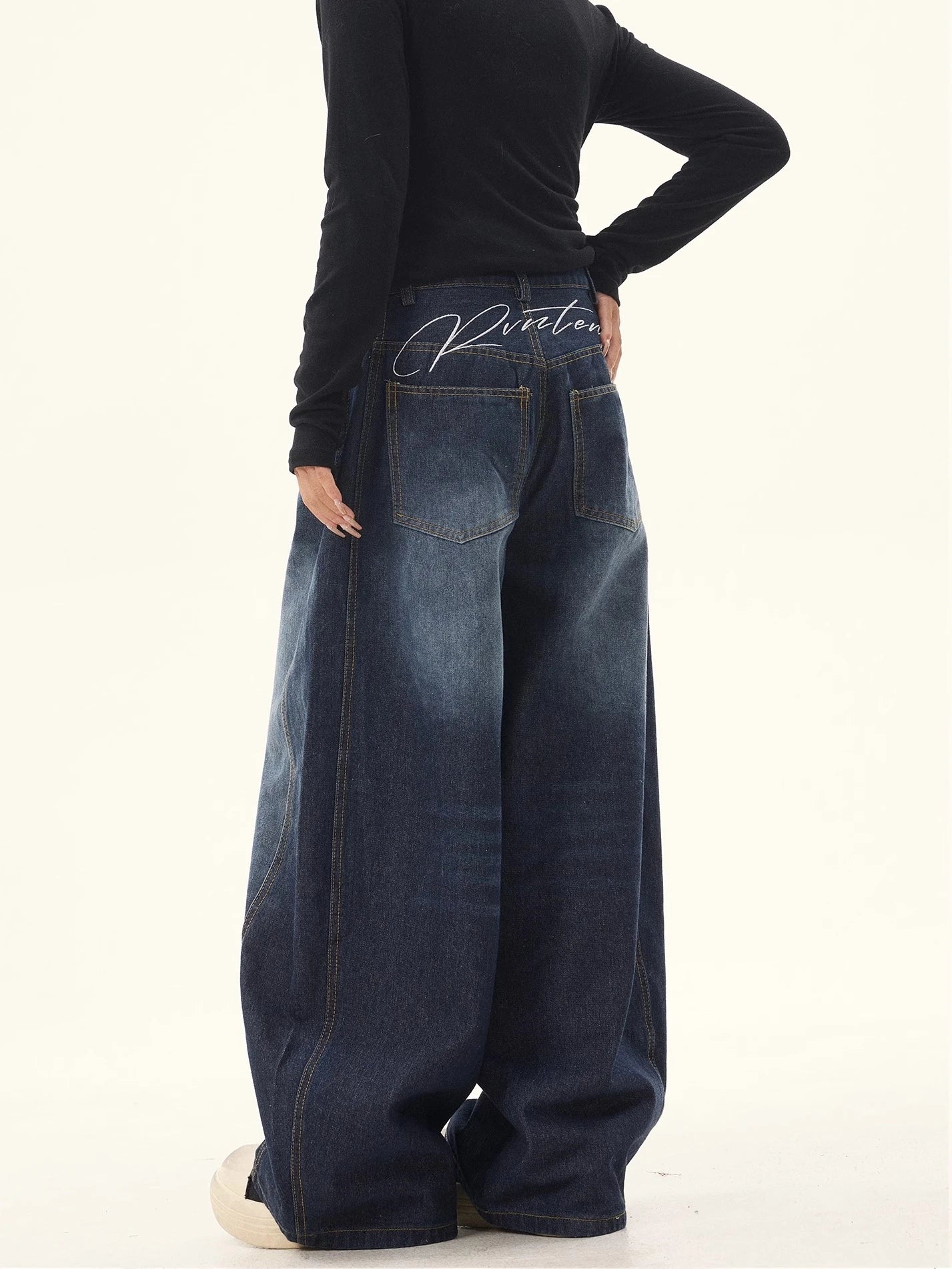 Y2K Loose Baggy High Waisted Jeans