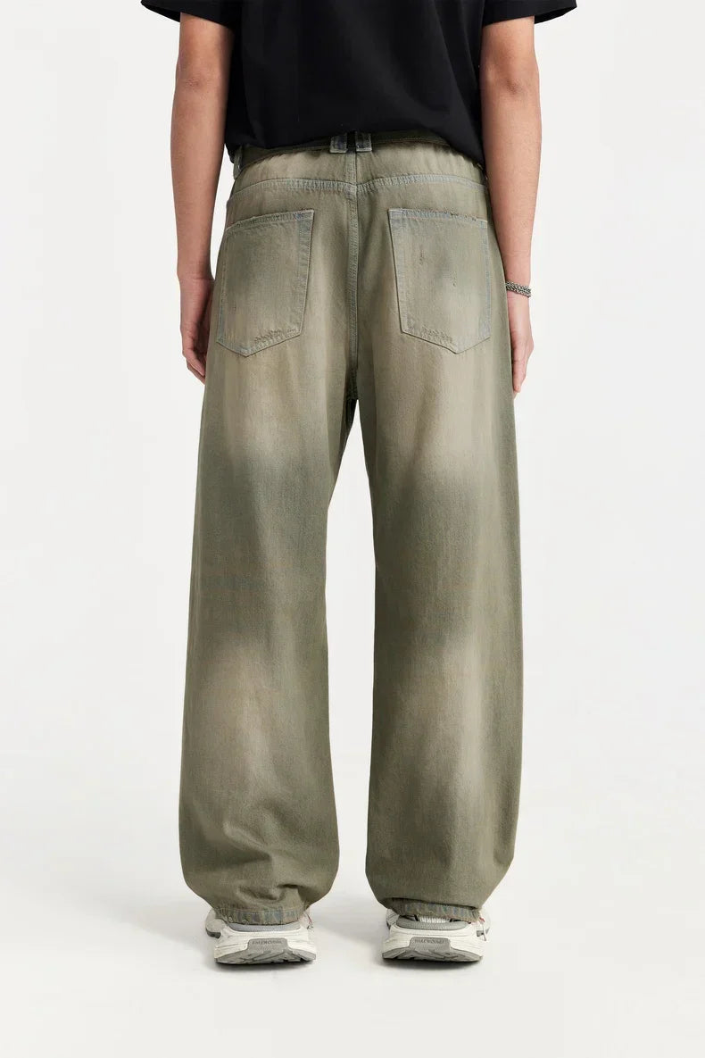 Y2K Retro Washed Jeans