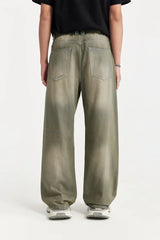 Y2K Retro Washed Jeans