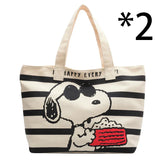 Chill Summer Dog Print Tote Bag