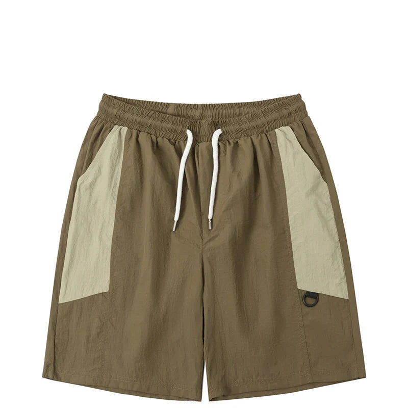 Harajuku Baggy Patchwork Short