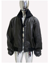 Acubi Vintage Faux Suede Hoodie