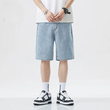 Classic Blue Denim Summer Short