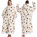 Cartoon Tragbare Homewear Pyjama-Decke