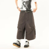 Retro Multi-Pocket Denim Jorts