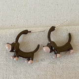 Animal Shaped Cute Dachshund Necklaces