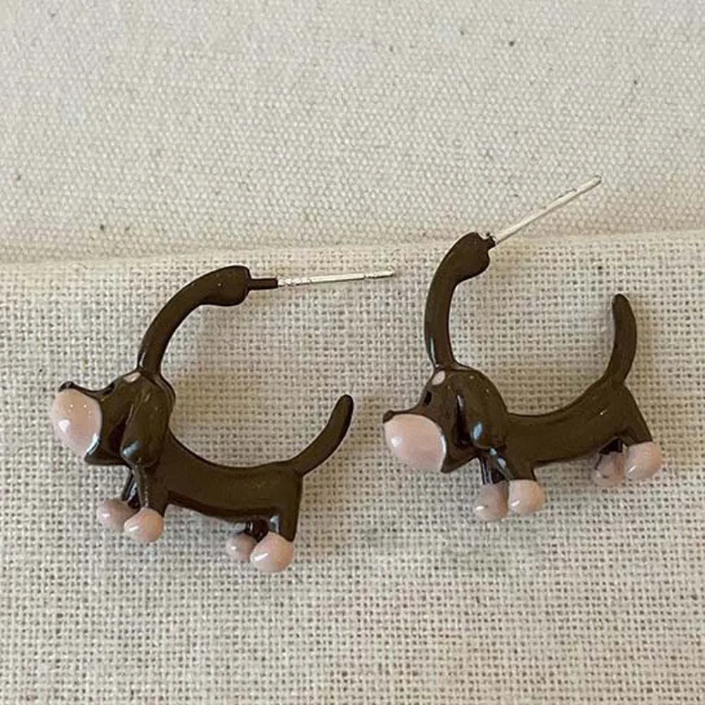 Animal Shaped Cute Dachshund Necklaces