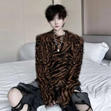 Zebra Stripe Long Sleeve T-Shirt