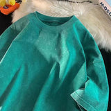 Vintage Acid Washed Oversized Y2K T-Shirt