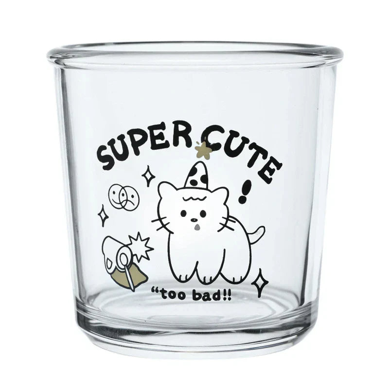 Cute Glass Cup for Coffee