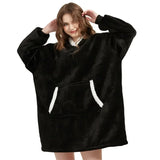 Winter Blanket Hoodie Oversized Sweatshirt