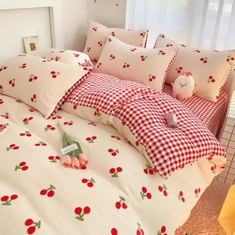 Heart Aesthetic Bedding Set