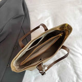 Fancy Corporate Girl Leather Shoulder Bag