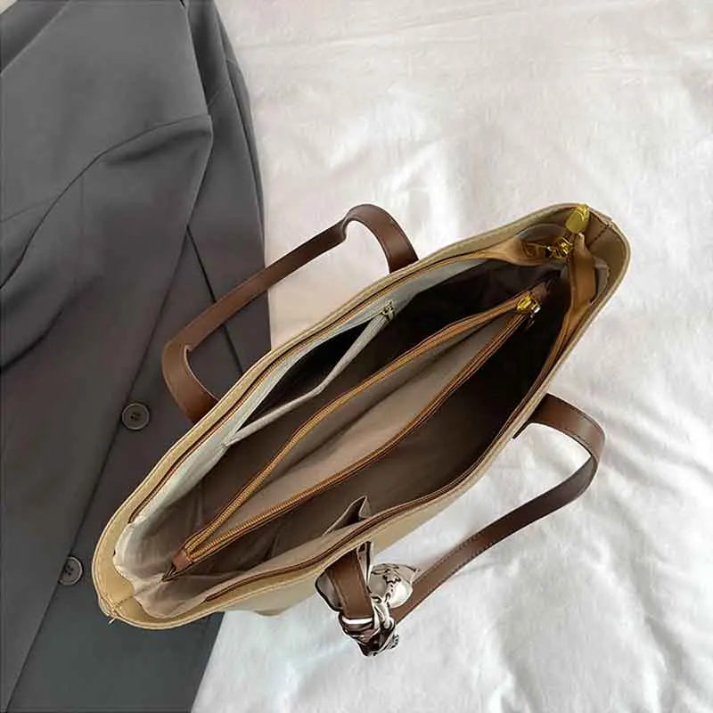 Fancy Corporate Girl Leather Shoulder Bag