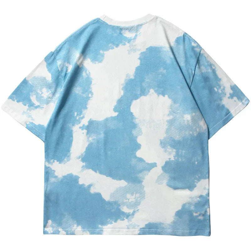 Colorful Puzzle Print T-Shirt