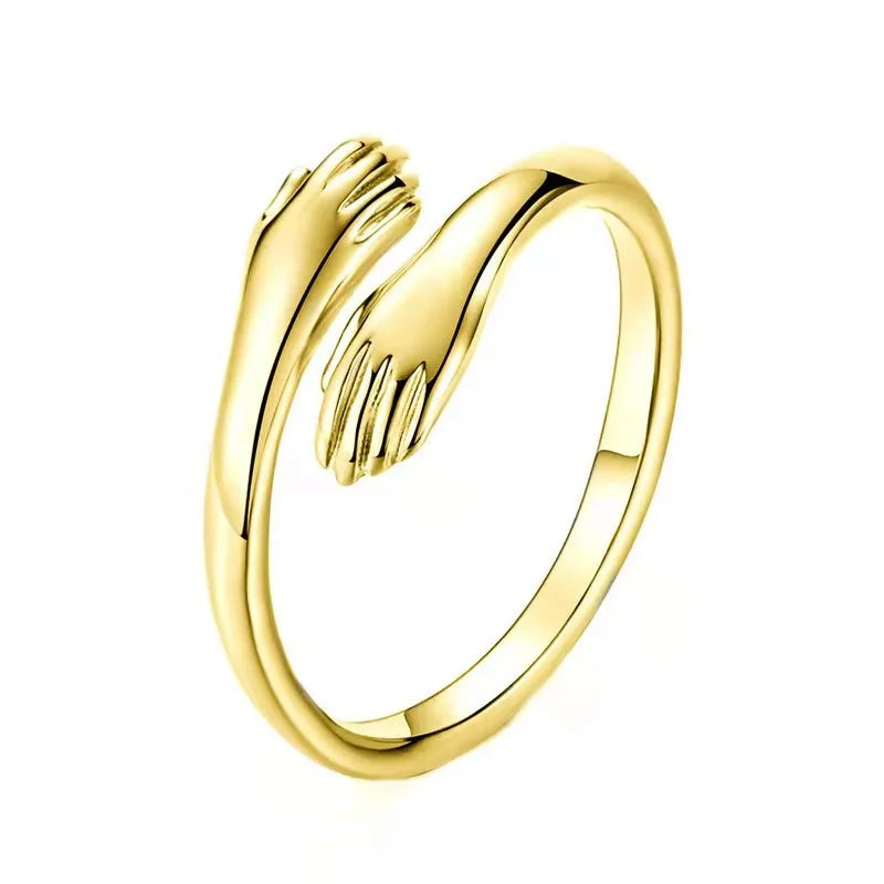Loving Arm Steel Ring
