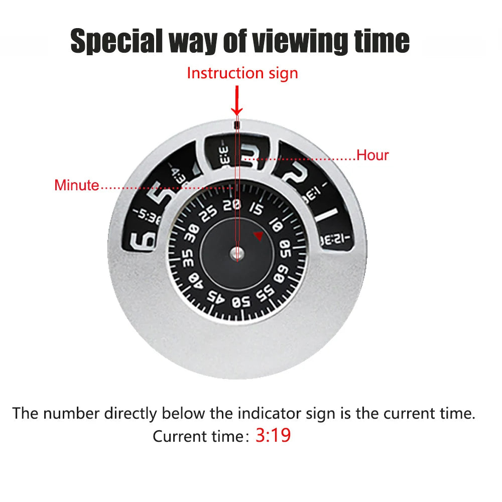 Interesting Design Unisex Quartz Watch
