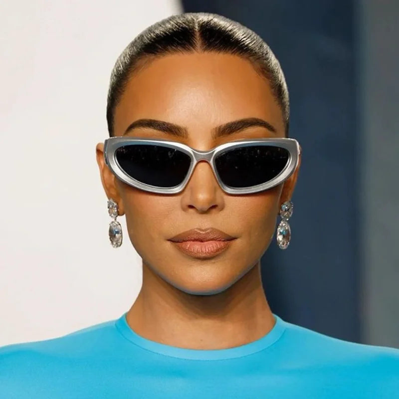 Y2K Square Goggle Sunglasses