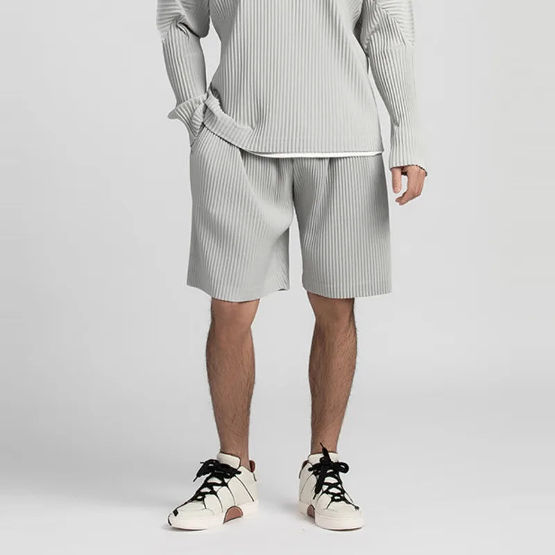 Casual Oversized Pleated Short