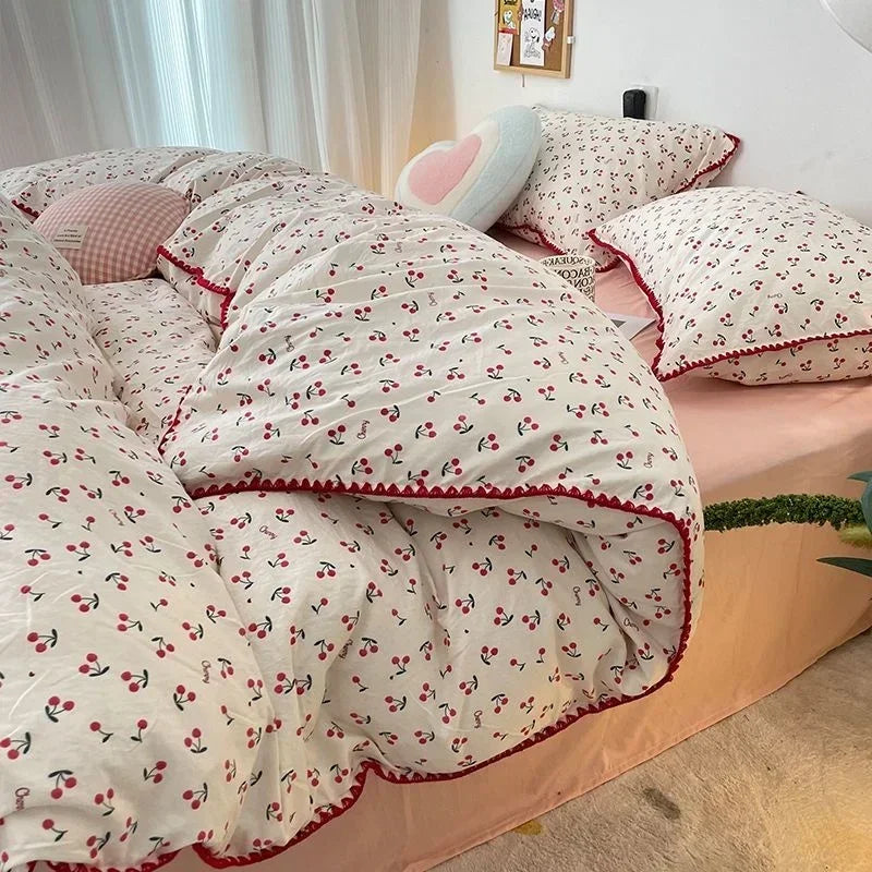 Cherry Soft Bedding Set