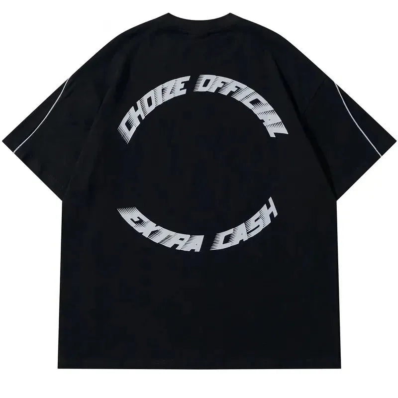Camiseta extragrande estampada CHOIZE