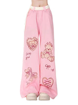 Barbie Core Wide Leg Pants