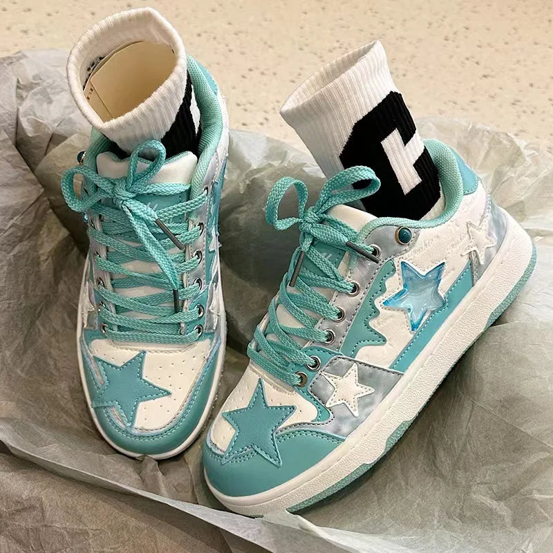 Star Design Breathable Sneakers