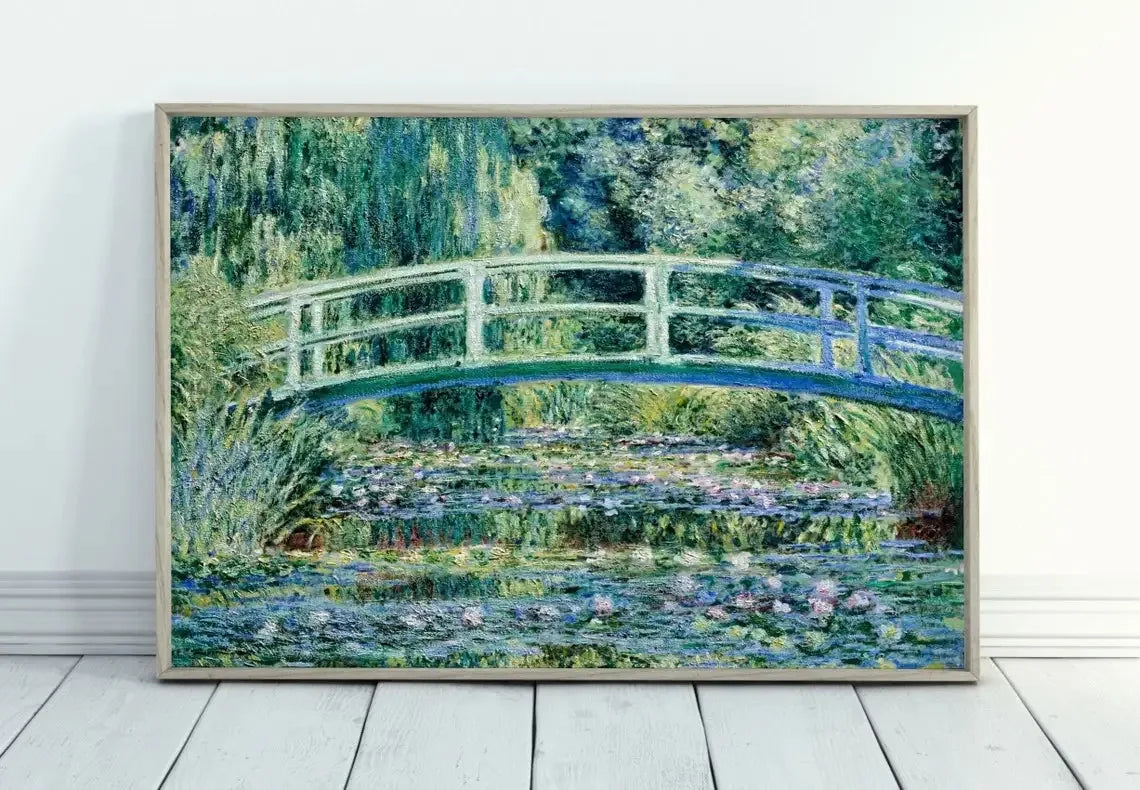 Monet Abstract Landscape Art