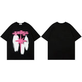 Oversized Shadow Star Graphic T-Shirt