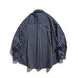 City boy Plaid Oversized Shirt