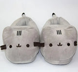 Cute Cat Fluffy Winter Indoor Slippers