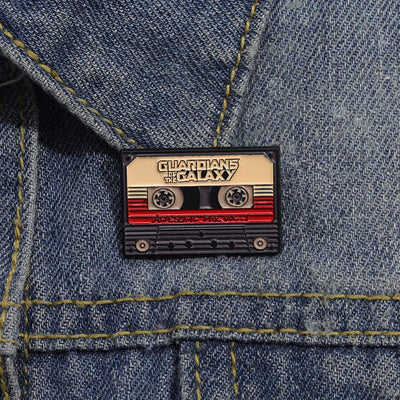 Creative Retro Cassette Brooch