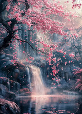 Japanese Cherry Blossoms Poster