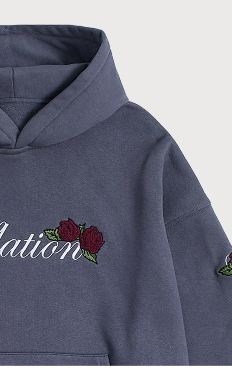 Vintage Flower Of Romance Hoodie