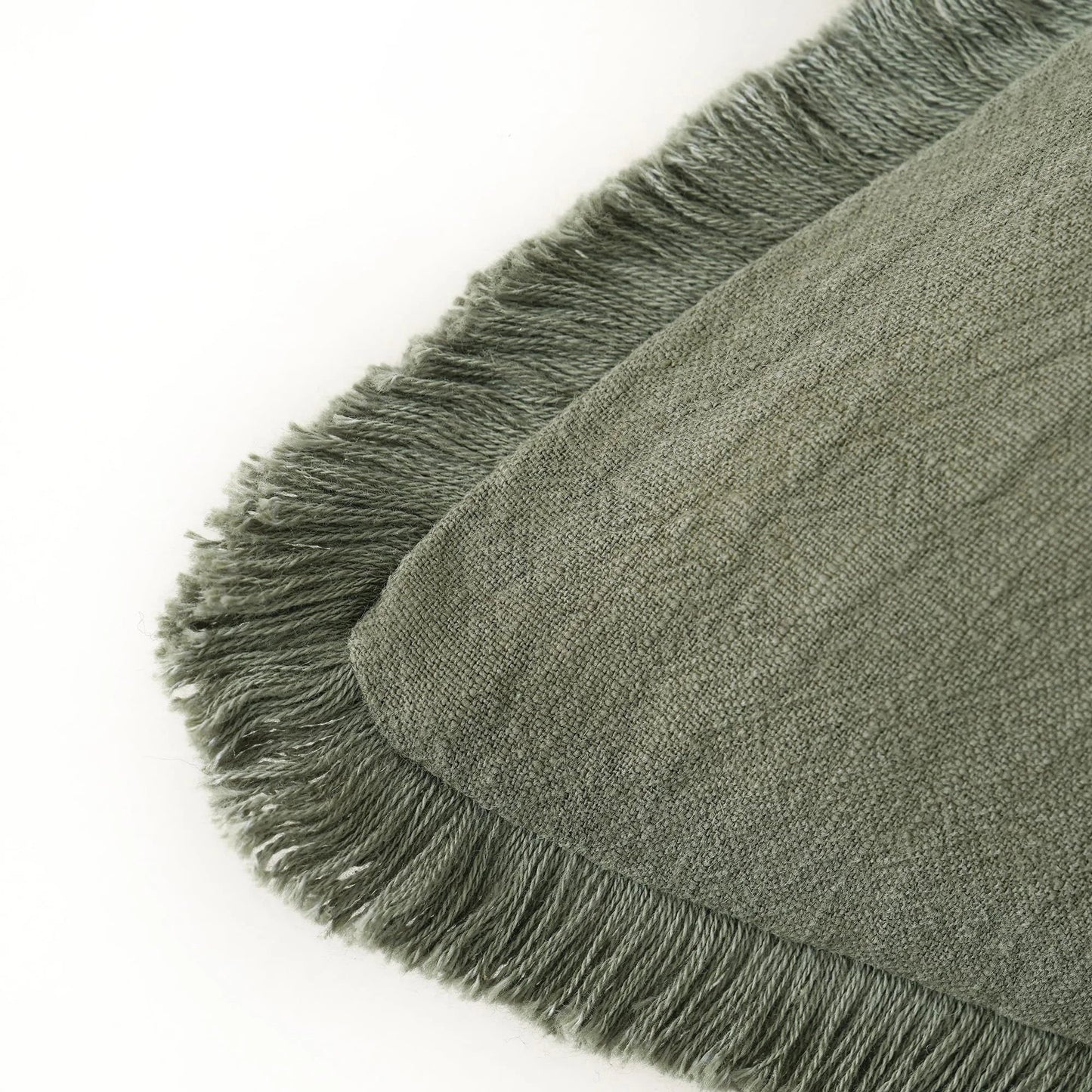Decorative Linen Fringe Pillow Covers