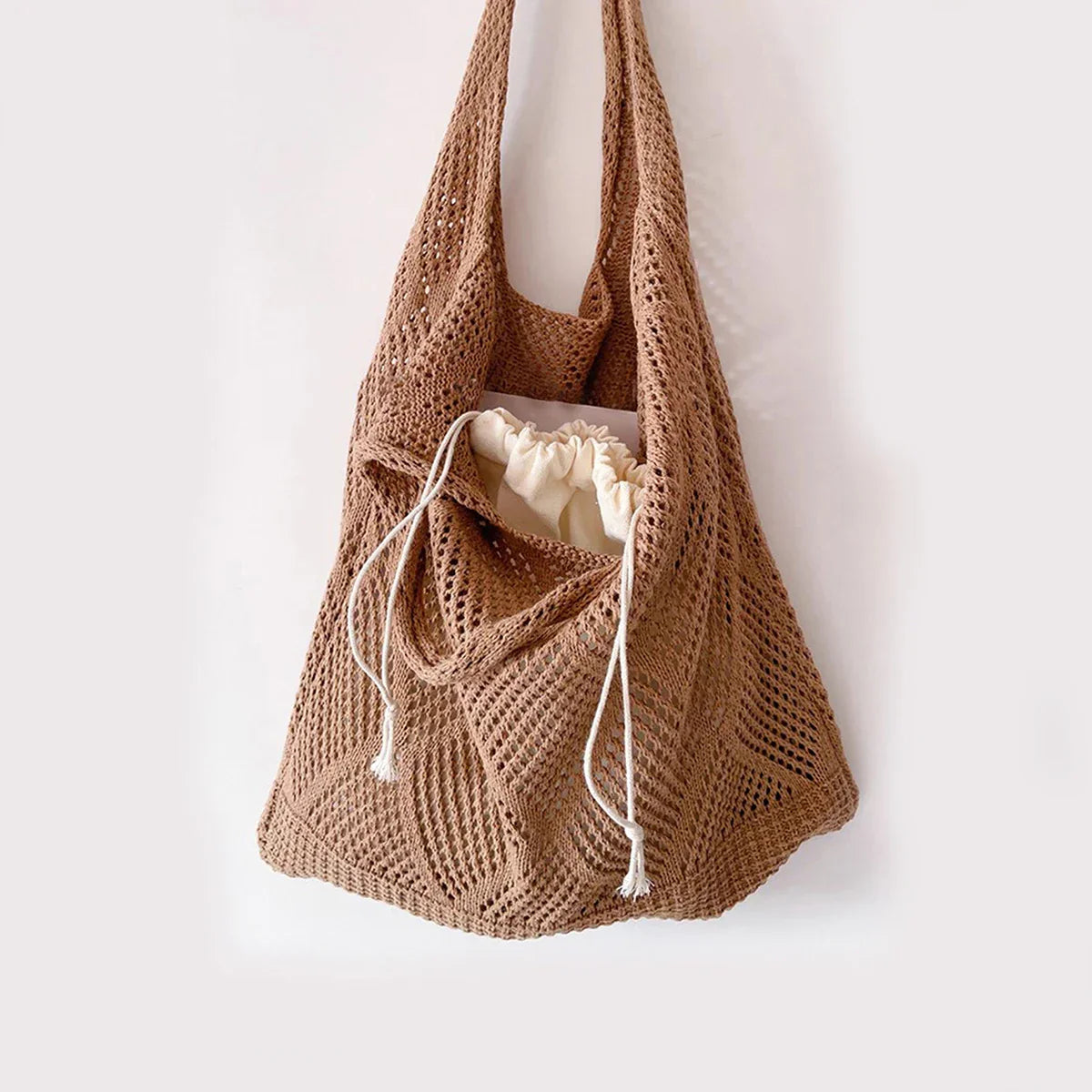 Retro Handgefertigte Häkeltasche für Damen