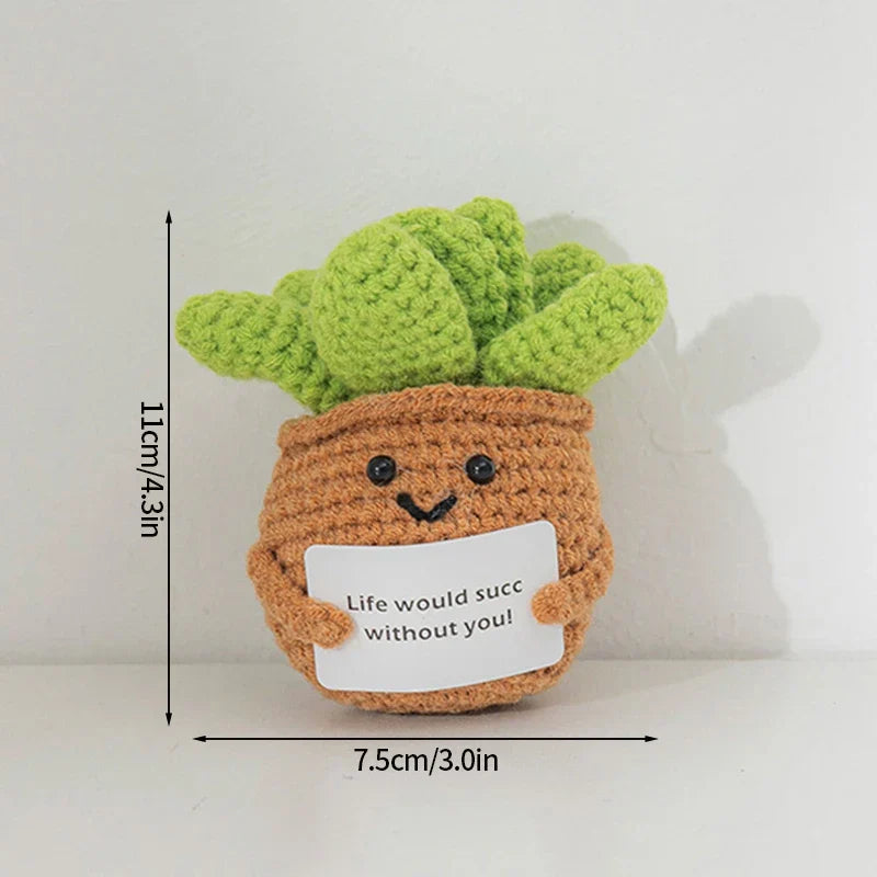 Crochet Handmade Knitted Tulip Flowers