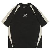 American Sports Splicing T-Shirt