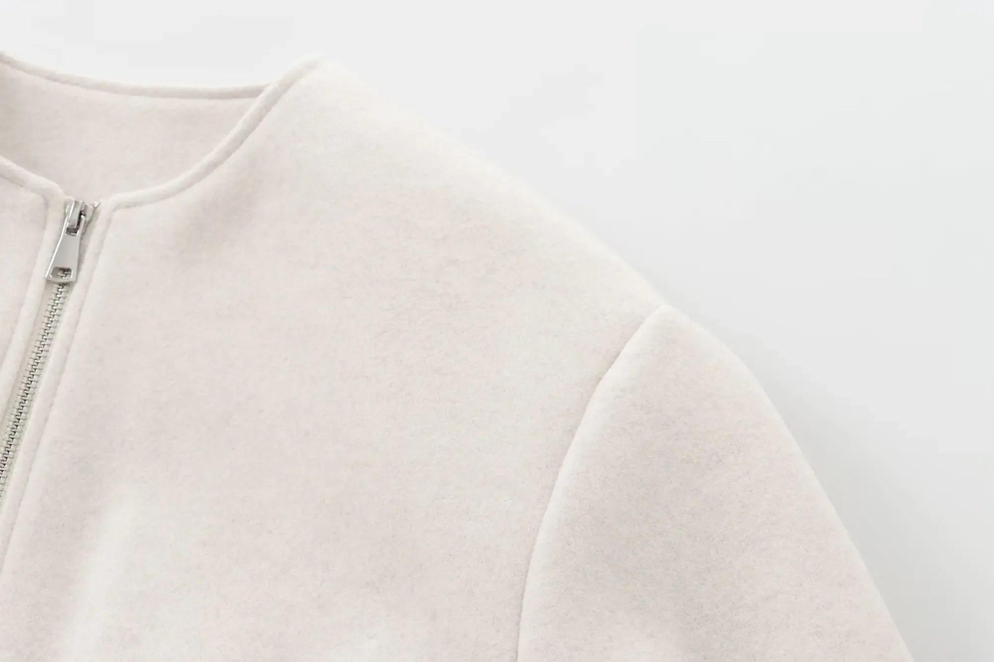Fleece Women's Soft Zipper Jacket