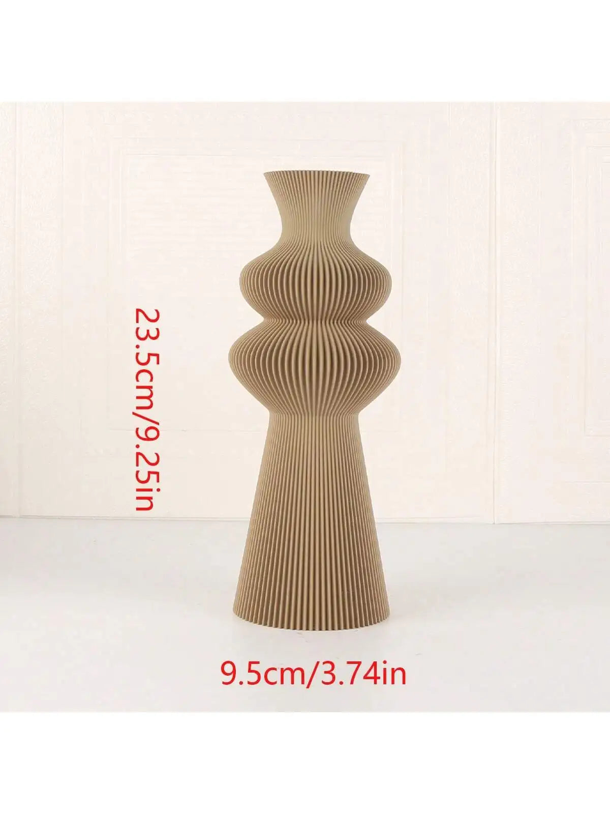 Vintage And Minimalist Plastic Vase