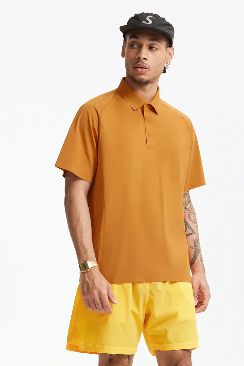 Basic Color Quick Dry Polo T-Shirt